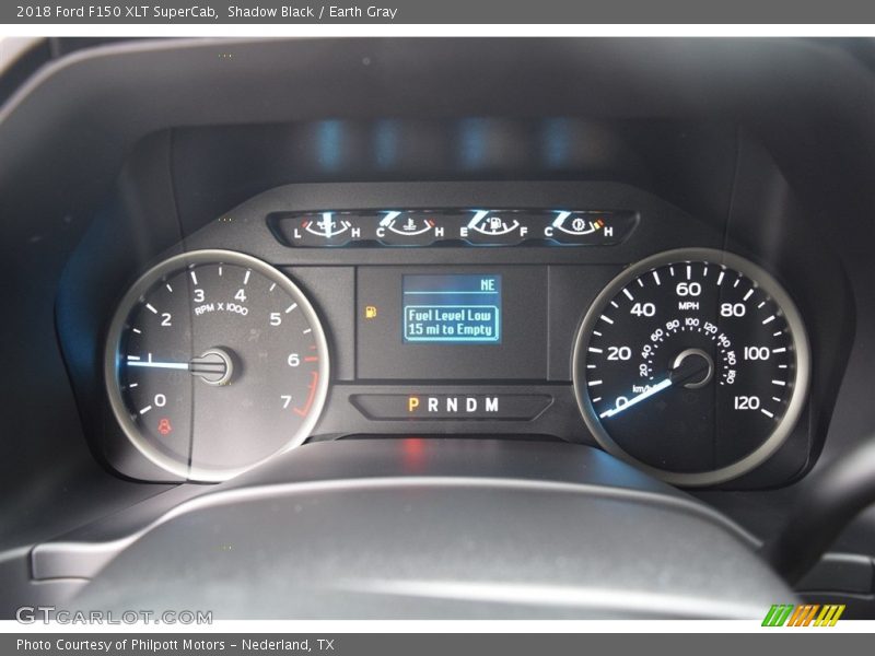 Shadow Black / Earth Gray 2018 Ford F150 XLT SuperCab