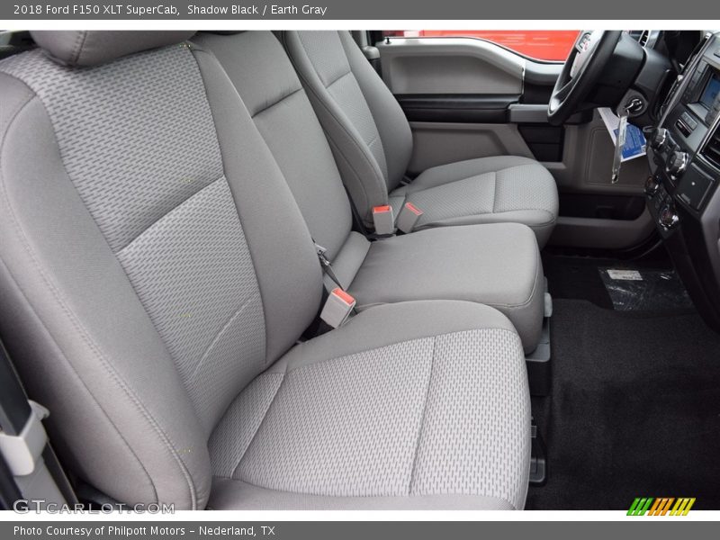 Shadow Black / Earth Gray 2018 Ford F150 XLT SuperCab