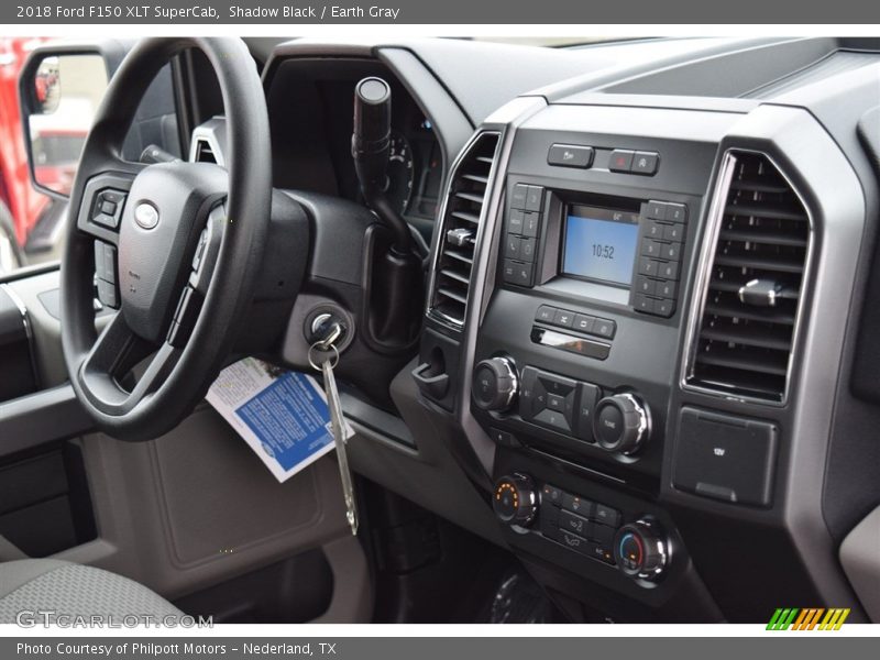 Shadow Black / Earth Gray 2018 Ford F150 XLT SuperCab