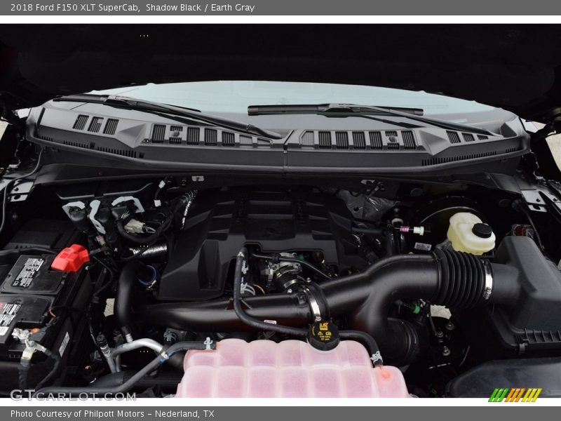 Shadow Black / Earth Gray 2018 Ford F150 XLT SuperCab