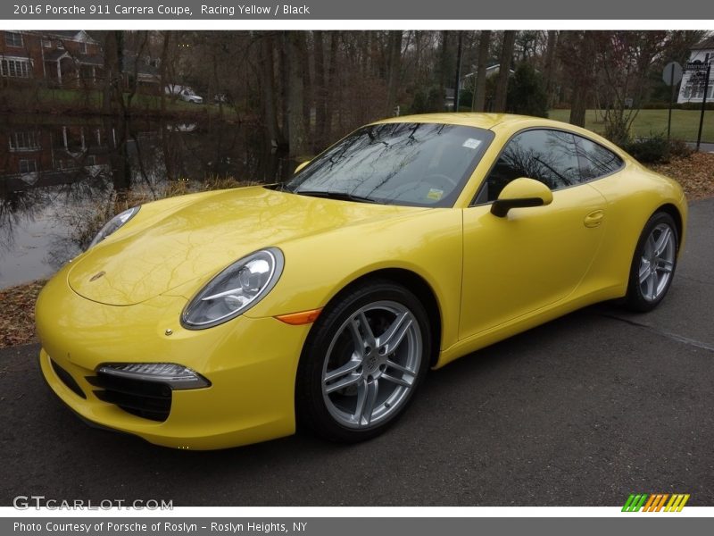 Front 3/4 View of 2016 911 Carrera Coupe