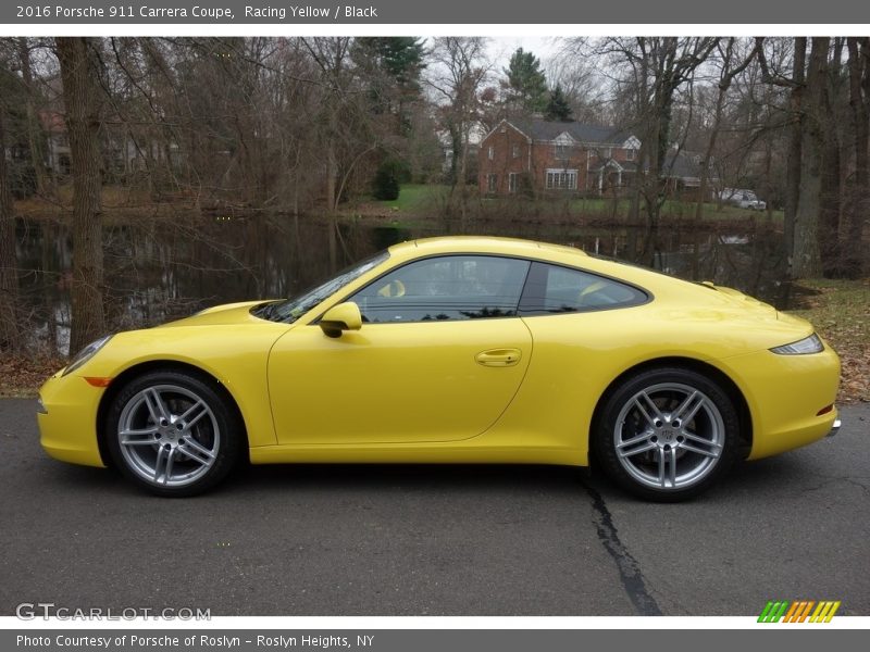 2016 911 Carrera Coupe Racing Yellow