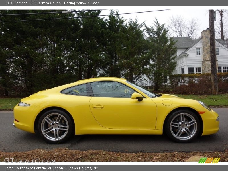  2016 911 Carrera Coupe Racing Yellow