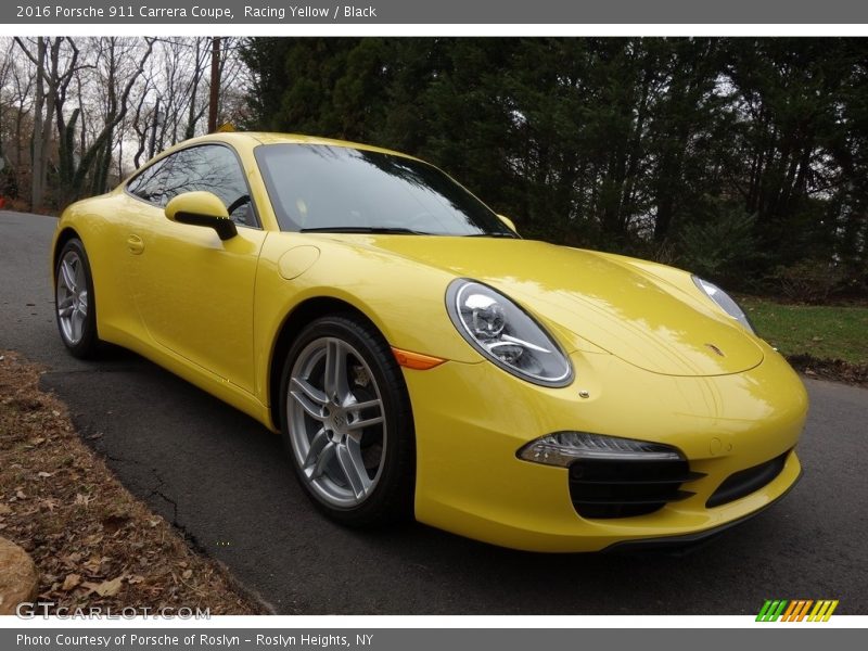  2016 911 Carrera Coupe Racing Yellow