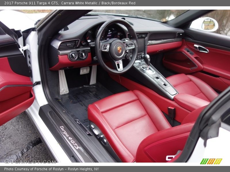  2017 911 Targa 4 GTS Black/Bordeaux Red Interior