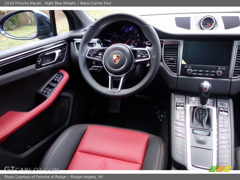 Dashboard of 2018 Macan 