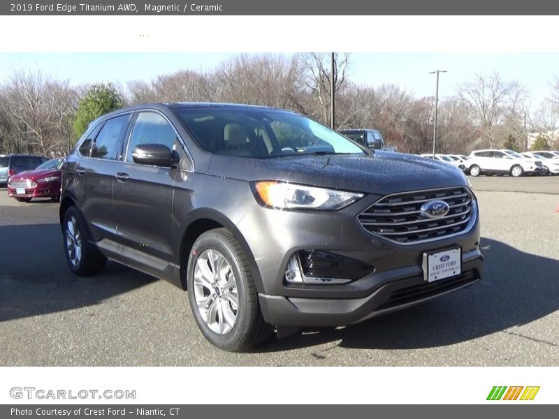 Magnetic / Ceramic 2019 Ford Edge Titanium AWD