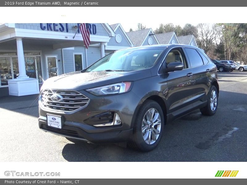 Magnetic / Ceramic 2019 Ford Edge Titanium AWD