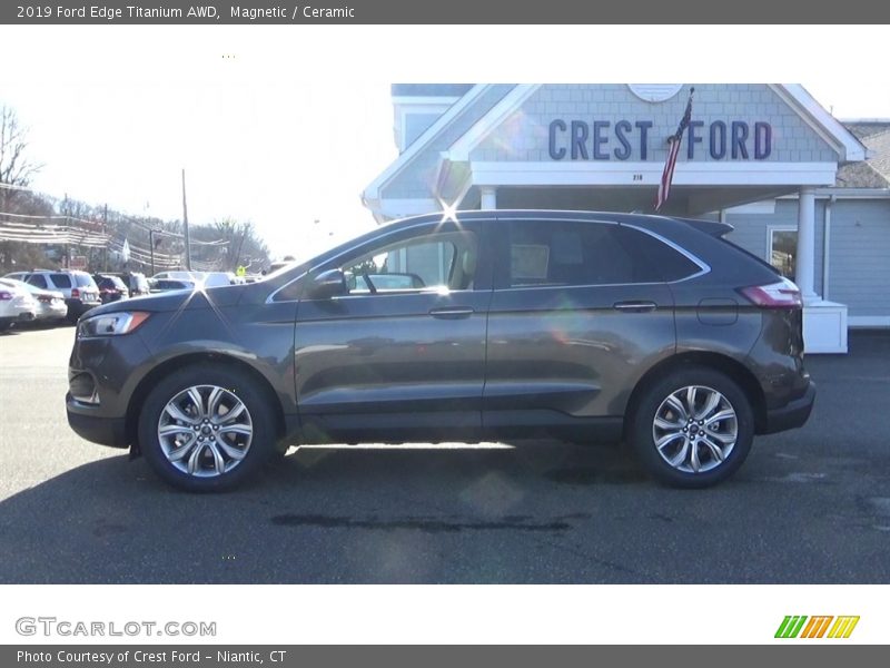 Magnetic / Ceramic 2019 Ford Edge Titanium AWD