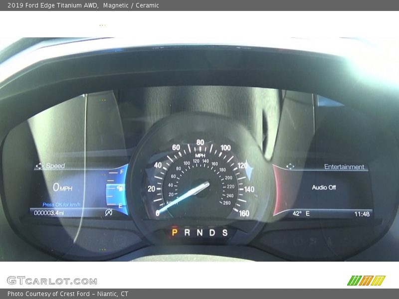 Magnetic / Ceramic 2019 Ford Edge Titanium AWD