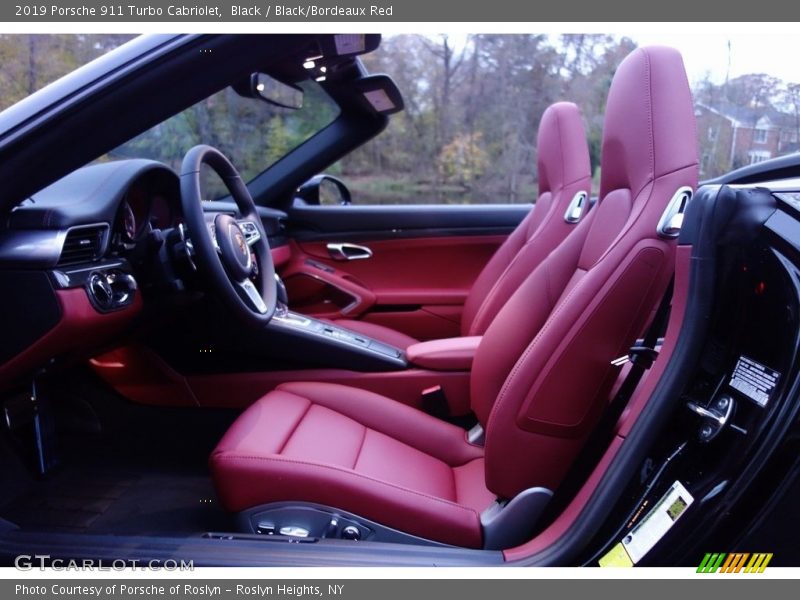 Front Seat of 2019 911 Turbo Cabriolet