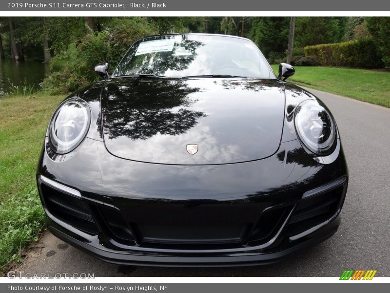 Black / Black 2019 Porsche 911 Carrera GTS Cabriolet