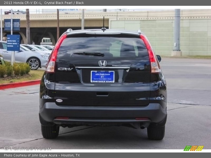 Crystal Black Pearl / Black 2013 Honda CR-V EX-L