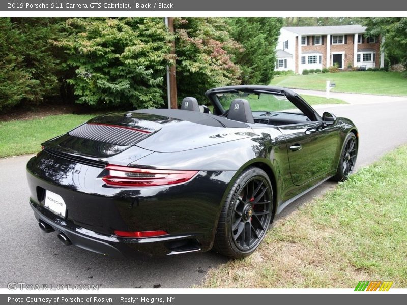 Black / Black 2019 Porsche 911 Carrera GTS Cabriolet