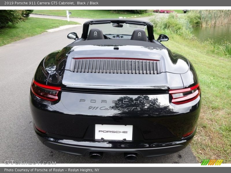 Black / Black 2019 Porsche 911 Carrera GTS Cabriolet