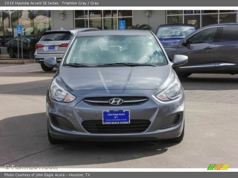 Triathlon Gray / Gray 2016 Hyundai Accent SE Sedan