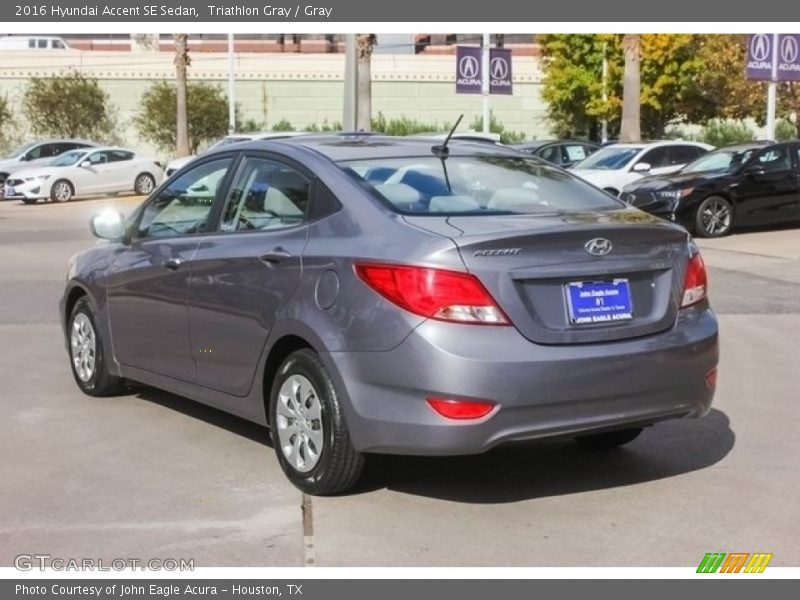 Triathlon Gray / Gray 2016 Hyundai Accent SE Sedan