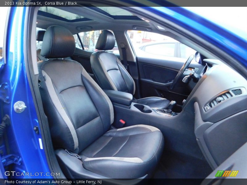 Corsa Blue / Black 2013 Kia Optima SX