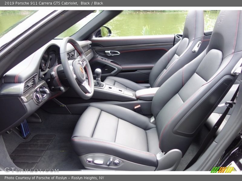  2019 911 Carrera GTS Cabriolet Black Interior