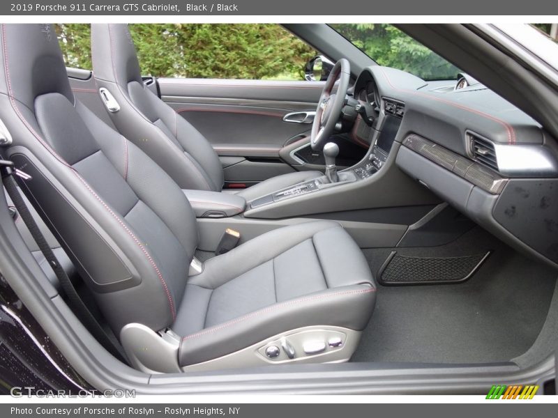 Front Seat of 2019 911 Carrera GTS Cabriolet