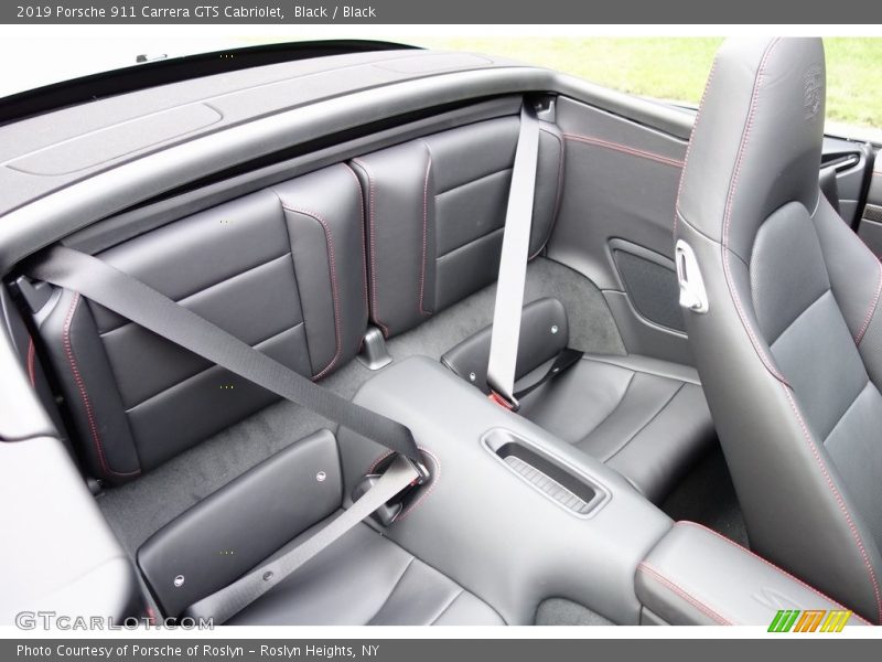 Rear Seat of 2019 911 Carrera GTS Cabriolet