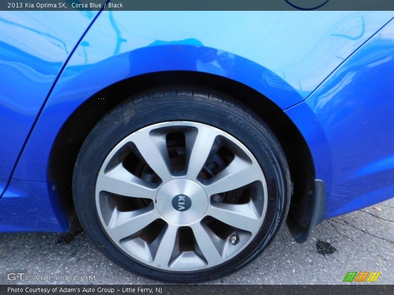 Corsa Blue / Black 2013 Kia Optima SX