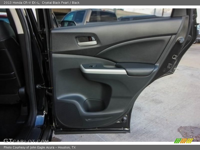 Crystal Black Pearl / Black 2013 Honda CR-V EX-L