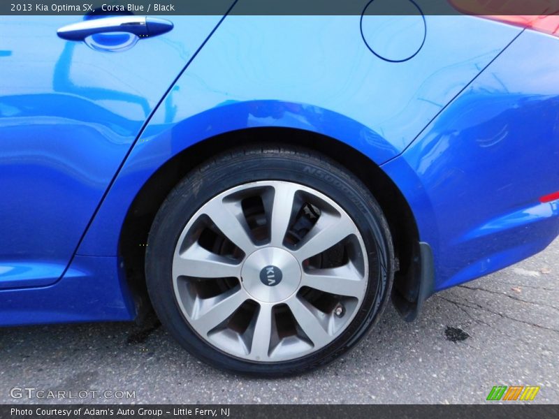 Corsa Blue / Black 2013 Kia Optima SX