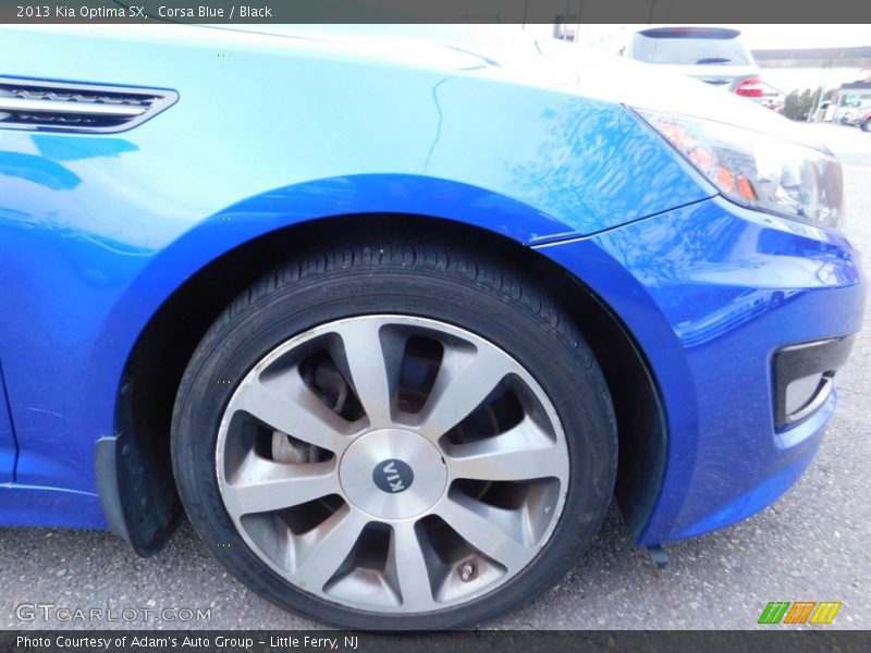 Corsa Blue / Black 2013 Kia Optima SX