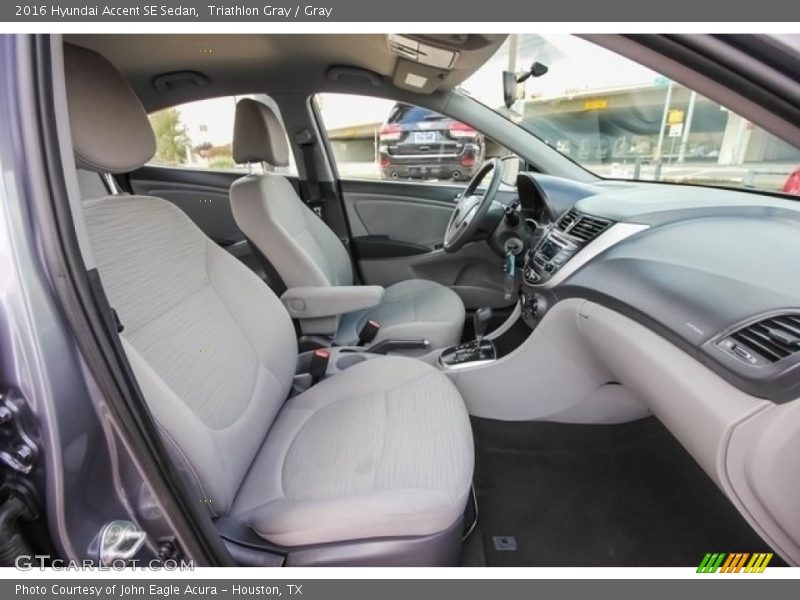 Triathlon Gray / Gray 2016 Hyundai Accent SE Sedan