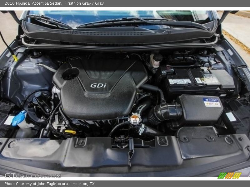 Triathlon Gray / Gray 2016 Hyundai Accent SE Sedan