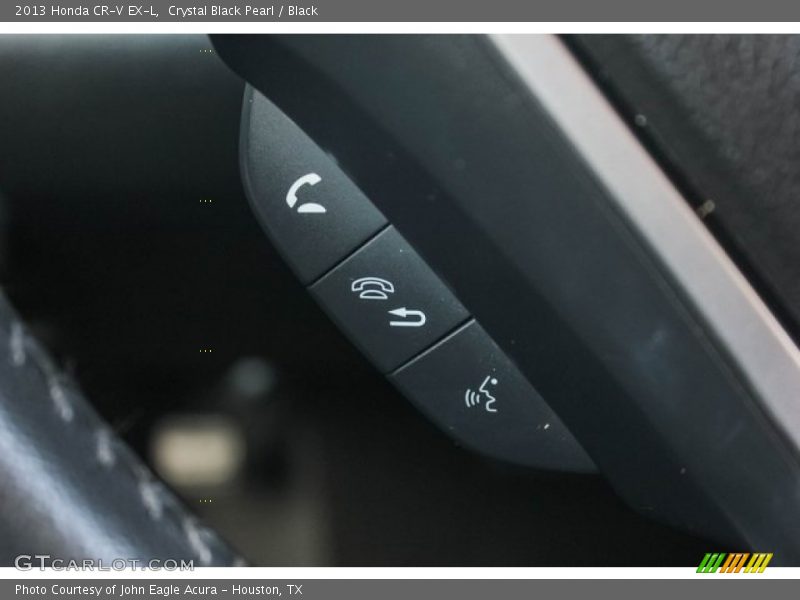 Crystal Black Pearl / Black 2013 Honda CR-V EX-L