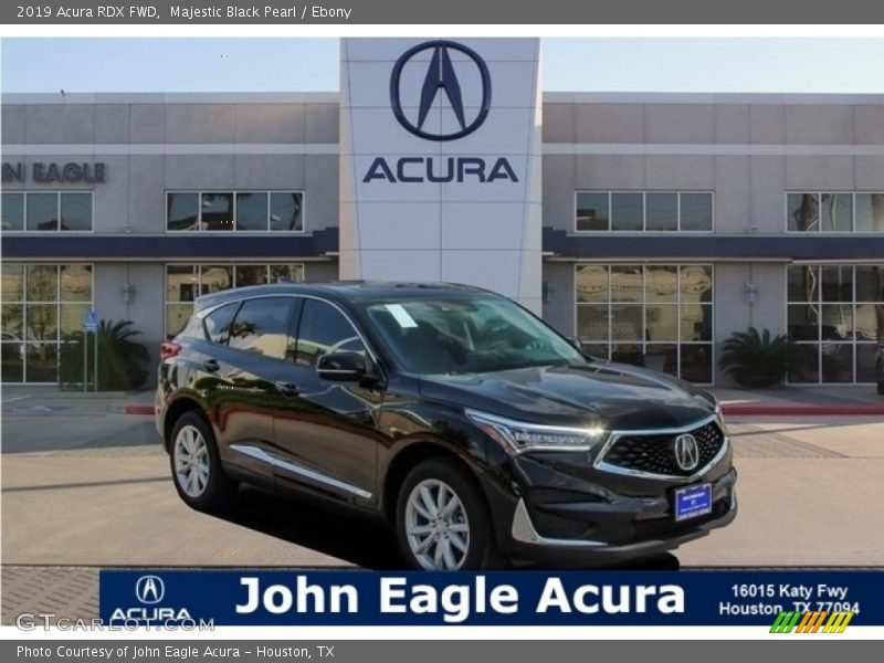 Majestic Black Pearl / Ebony 2019 Acura RDX FWD