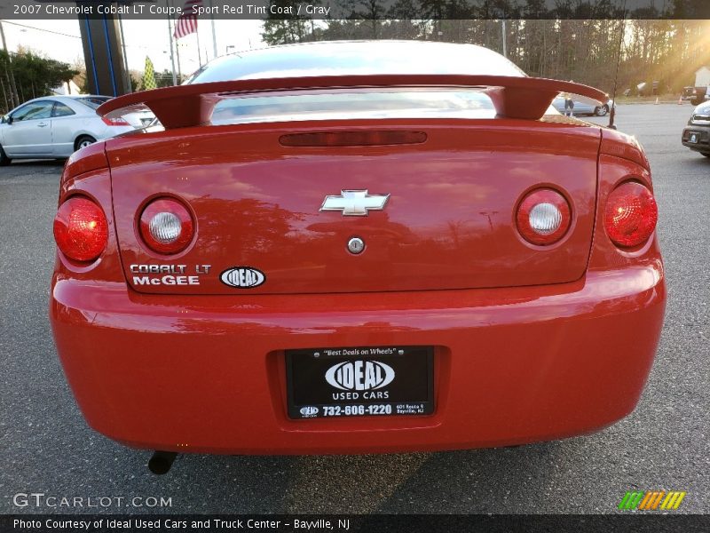 Sport Red Tint Coat / Gray 2007 Chevrolet Cobalt LT Coupe