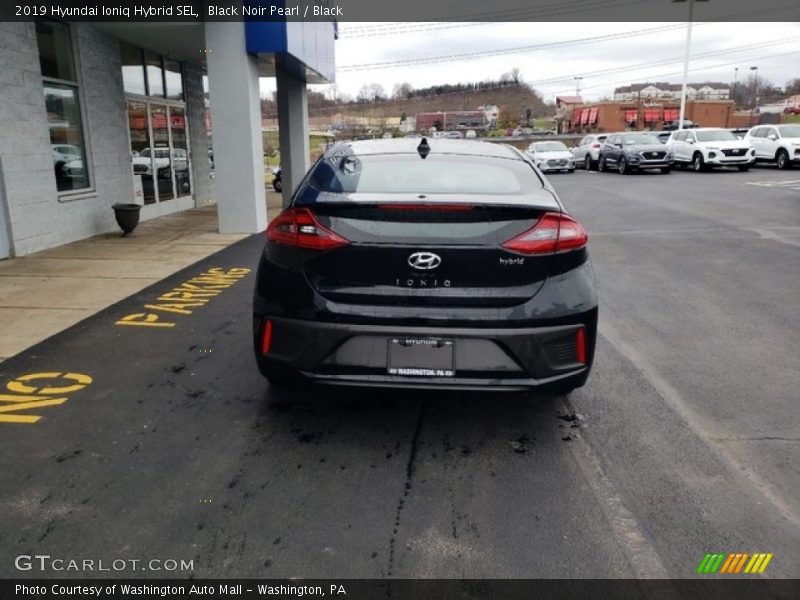 Black Noir Pearl / Black 2019 Hyundai Ioniq Hybrid SEL