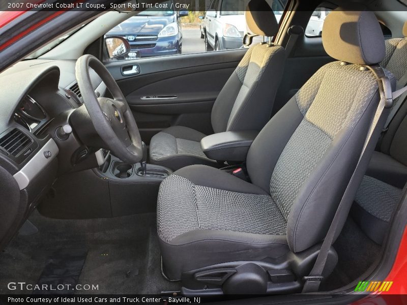 Sport Red Tint Coat / Gray 2007 Chevrolet Cobalt LT Coupe