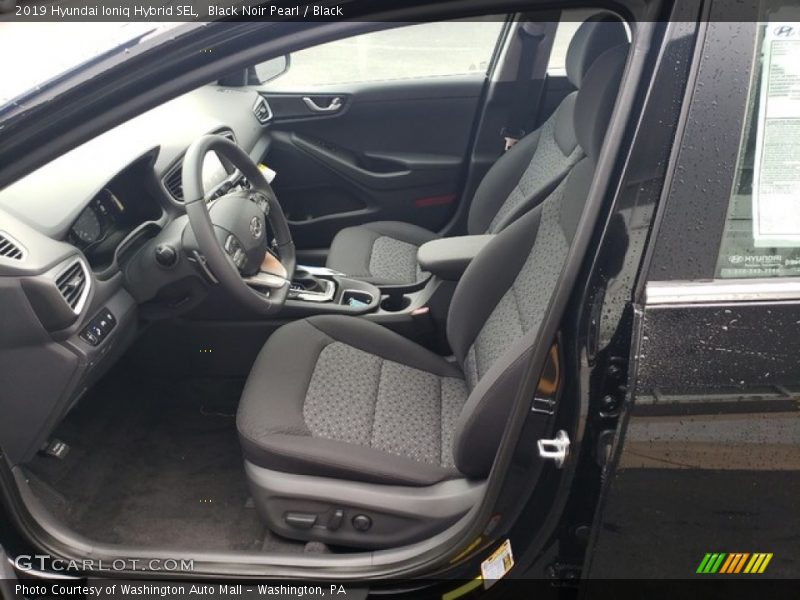  2019 Ioniq Hybrid SEL Black Interior