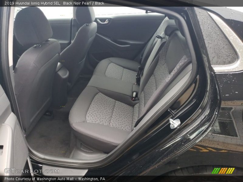 Rear Seat of 2019 Ioniq Hybrid SEL