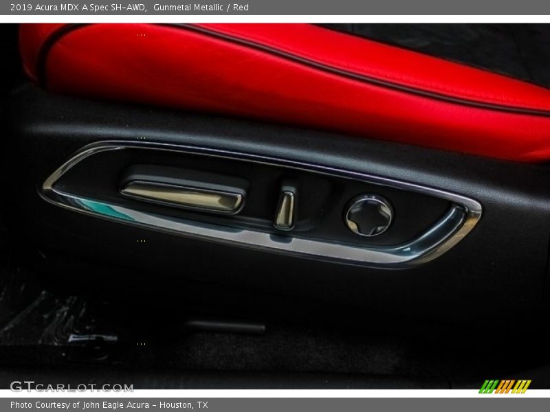 Gunmetal Metallic / Red 2019 Acura MDX A Spec SH-AWD