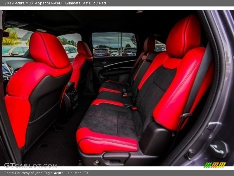 Gunmetal Metallic / Red 2019 Acura MDX A Spec SH-AWD