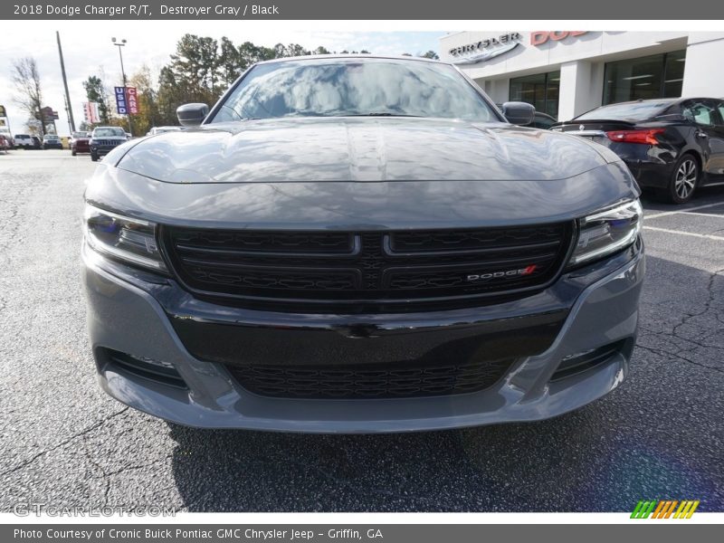 Destroyer Gray / Black 2018 Dodge Charger R/T