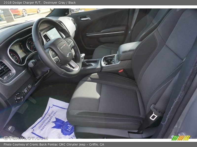 Destroyer Gray / Black 2018 Dodge Charger R/T