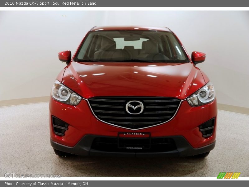 Soul Red Metallic / Sand 2016 Mazda CX-5 Sport