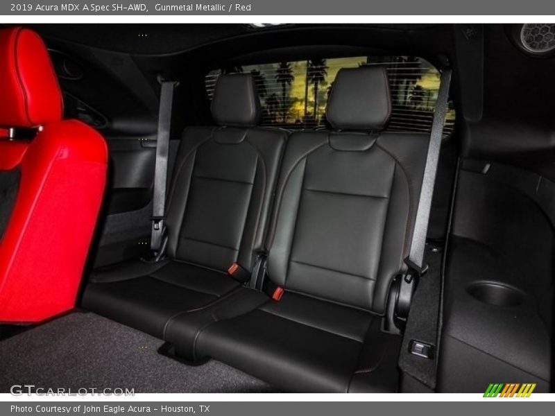 Gunmetal Metallic / Red 2019 Acura MDX A Spec SH-AWD