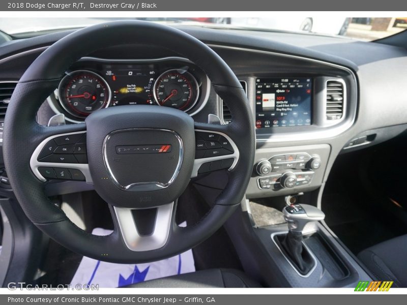 Destroyer Gray / Black 2018 Dodge Charger R/T