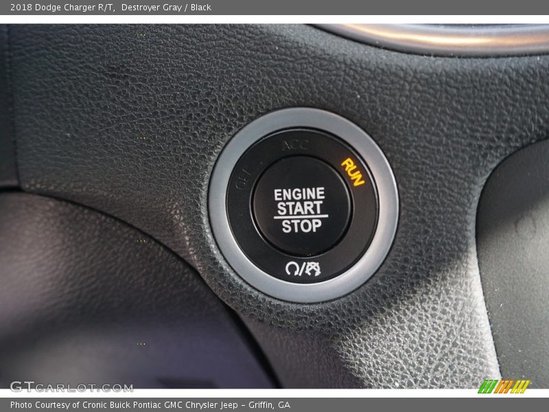 Destroyer Gray / Black 2018 Dodge Charger R/T