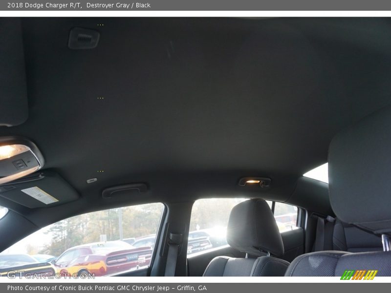 Destroyer Gray / Black 2018 Dodge Charger R/T