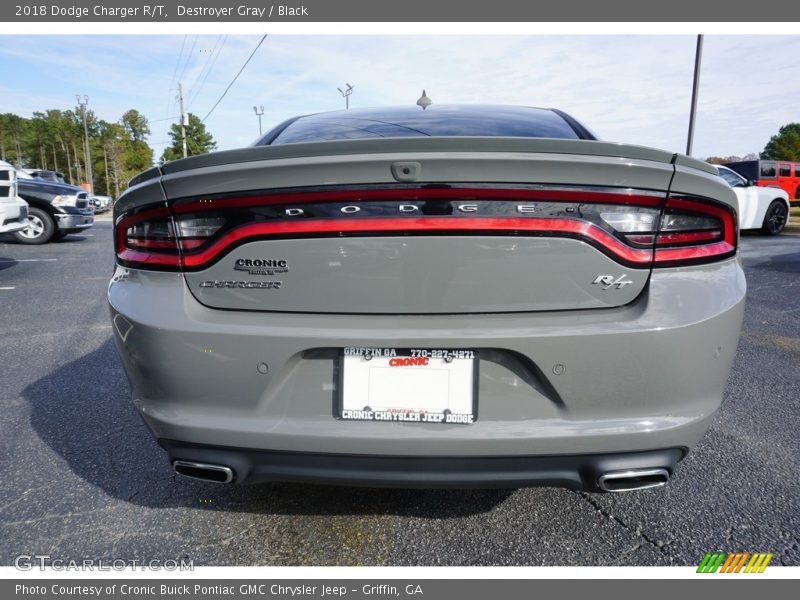 Destroyer Gray / Black 2018 Dodge Charger R/T