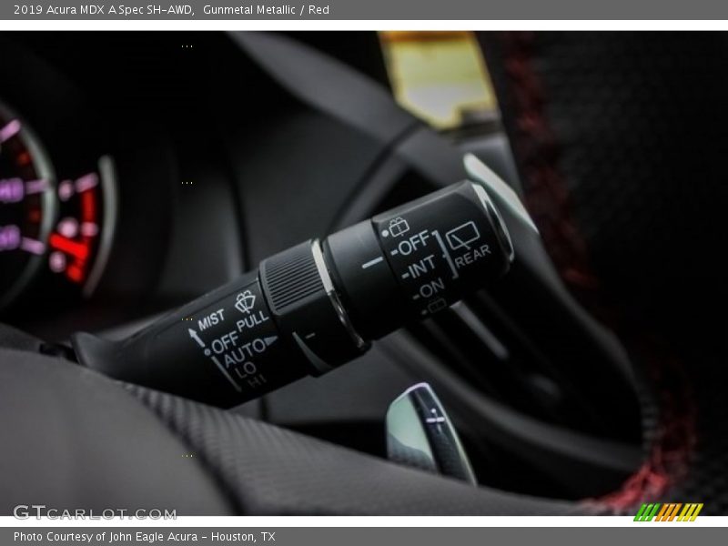 Gunmetal Metallic / Red 2019 Acura MDX A Spec SH-AWD