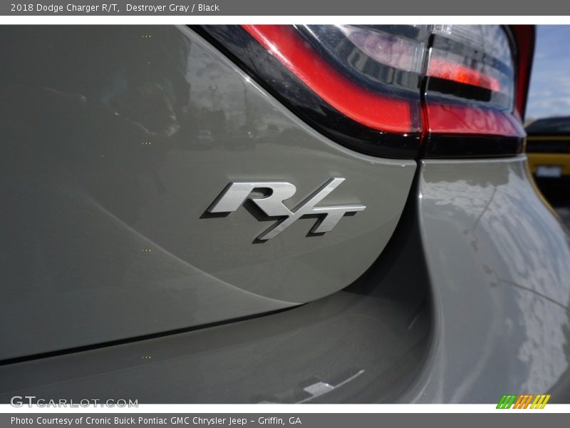 Destroyer Gray / Black 2018 Dodge Charger R/T